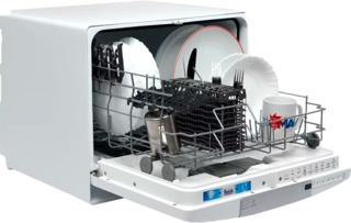 Как подключить настольную посудомоечную машину?
